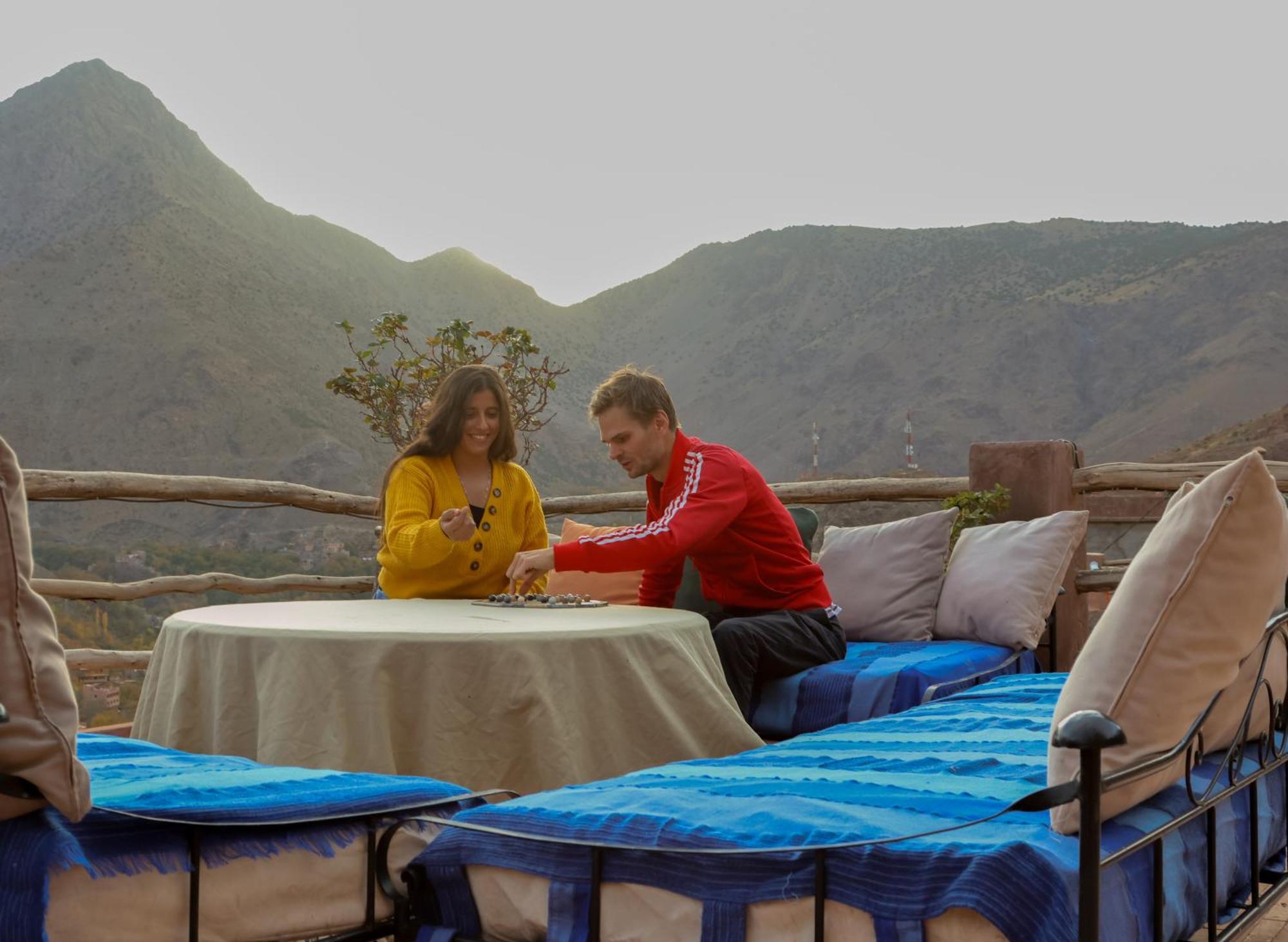 伊姆利尔 Aux Lumieres Du Toubkal Light Of Toubkal酒店 外观 照片