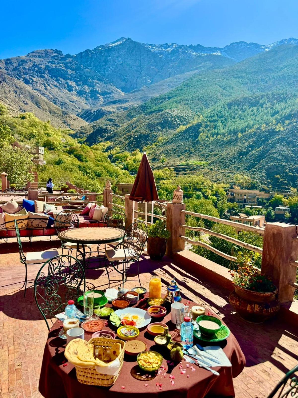 伊姆利尔 Aux Lumieres Du Toubkal Light Of Toubkal酒店 外观 照片
